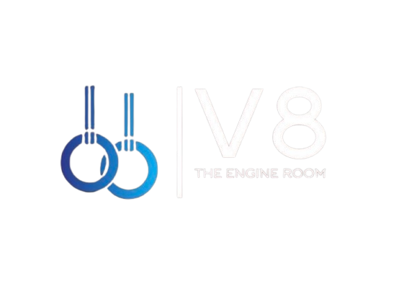 V8 The Engine Room logo