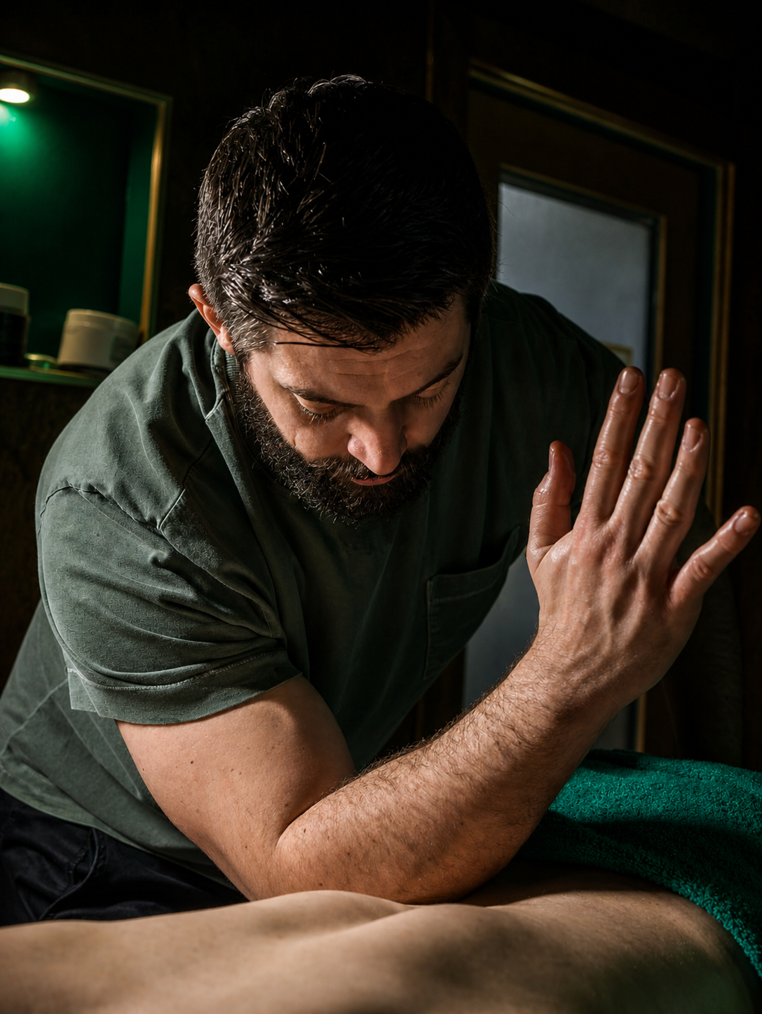 Sports massage treatment at The Rec Pod
